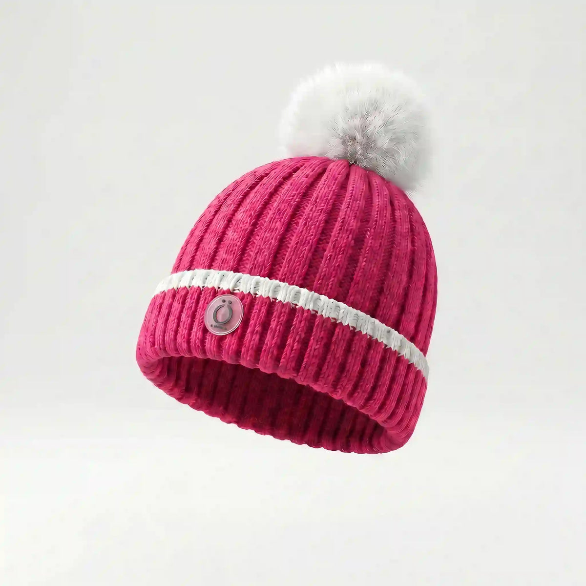 Fushia Stripe Tuque-0