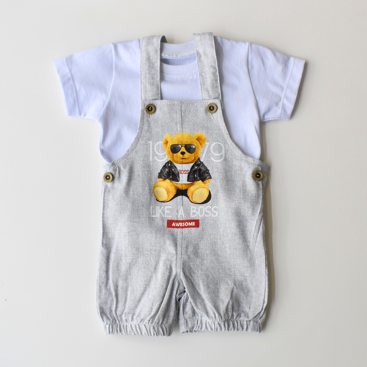 Like a Boss! Baby Casual Overall-2