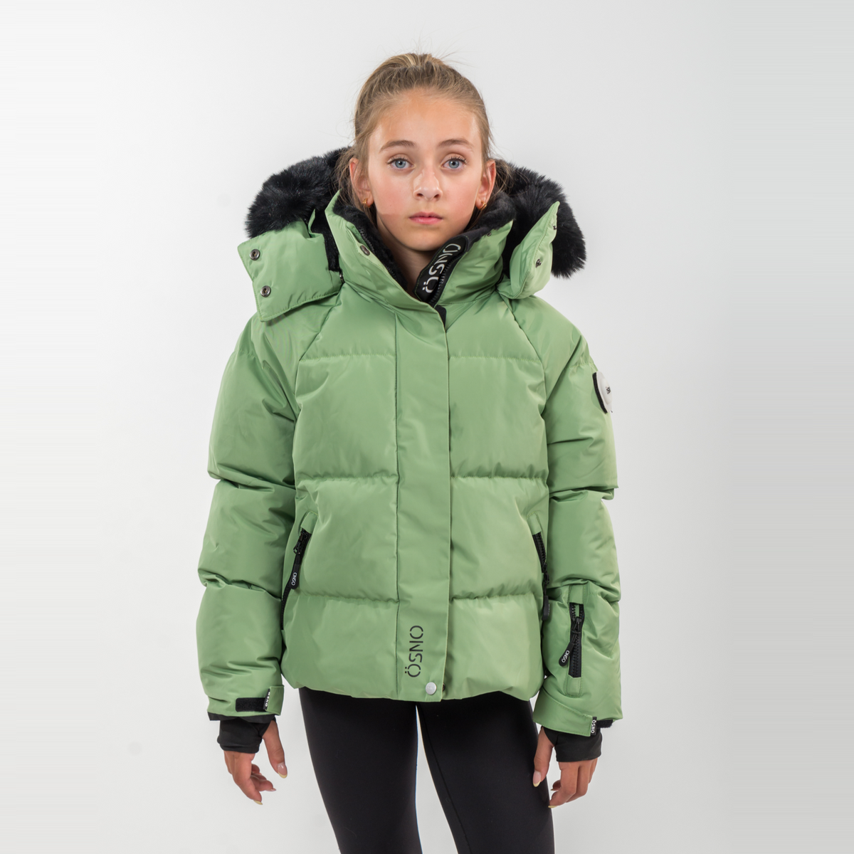 FINAL SALE - Nikki’s Cropped Ski Jacket & Pants Snowsuit-0