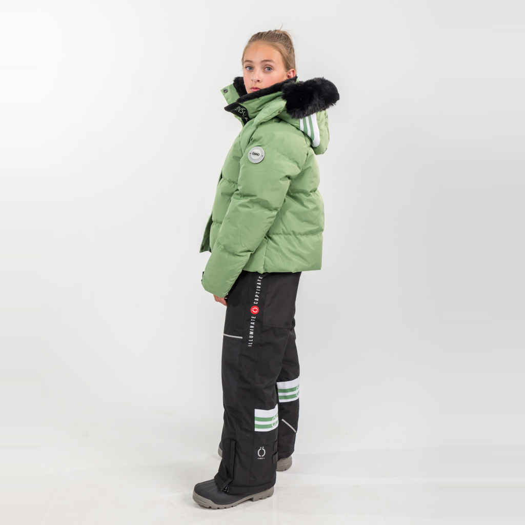 FINAL SALE - Nikki’s Cropped Ski Jacket & Pants Snowsuit-2