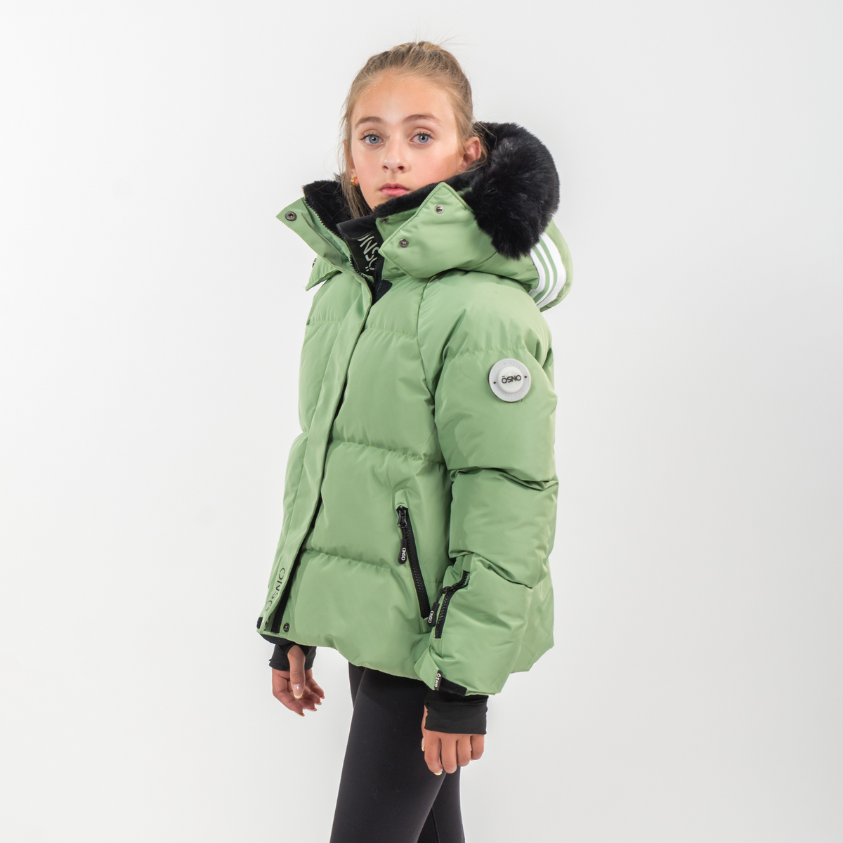 FINAL SALE - Nikki’s Cropped Ski Jacket & Pants Snowsuit-1