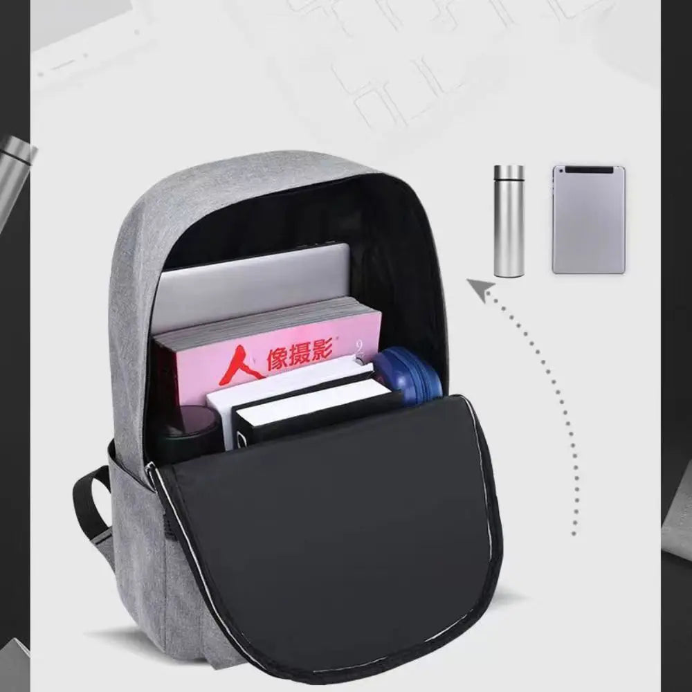 Versatile Laptop Backpack Grey-1