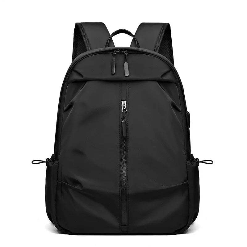 Waterproof Laptop Backpack Black-2