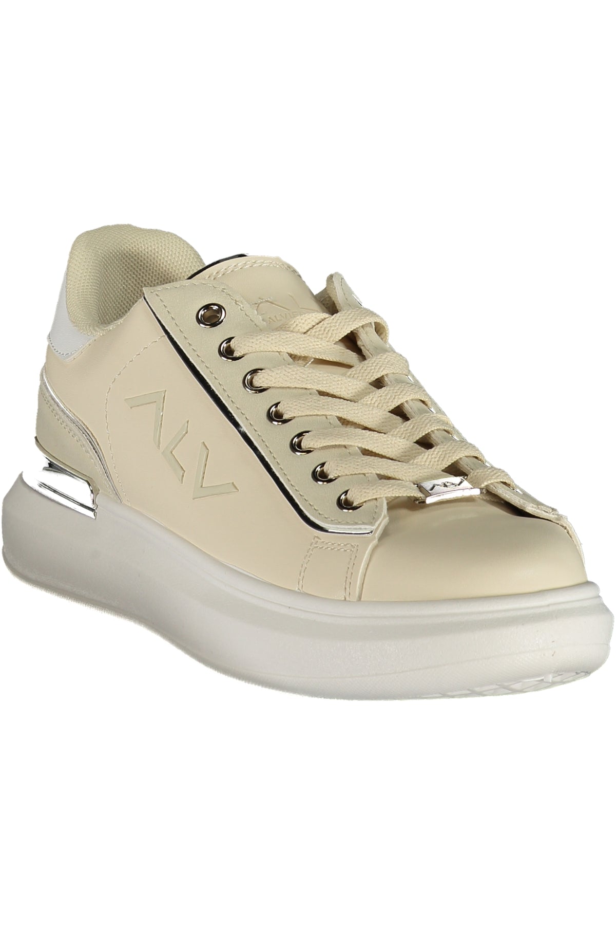 ALV BY ALVIERO MARTINI WOMEN'S BEIGE SPORTS SHOES-1
