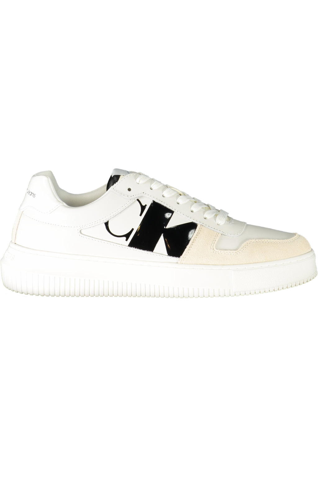 CALVIN KLEIN WHITE MEN'S SPORTS SHOES-0