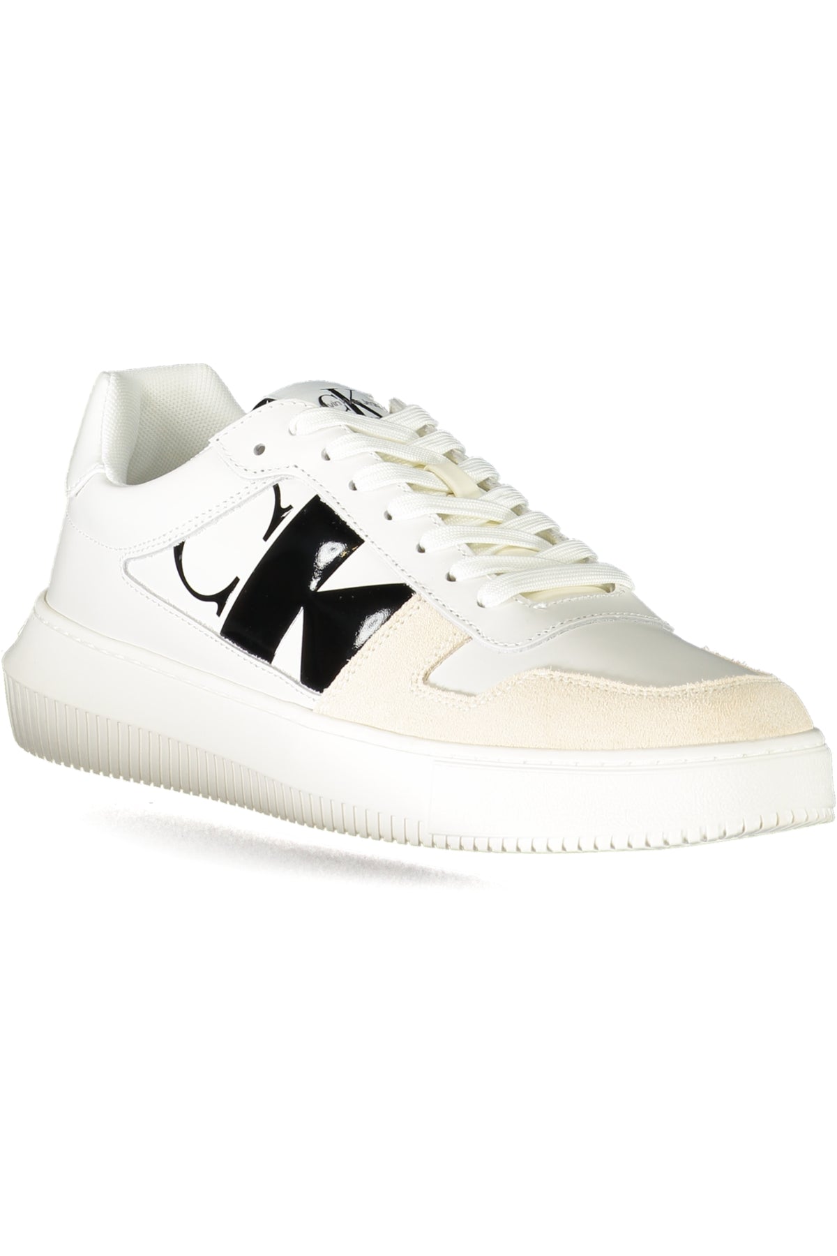 CALVIN KLEIN WHITE MEN'S SPORTS SHOES-1