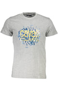 CAVALLI CLASS SHORT SLEEVE T-SHIRT MEN GREY-0