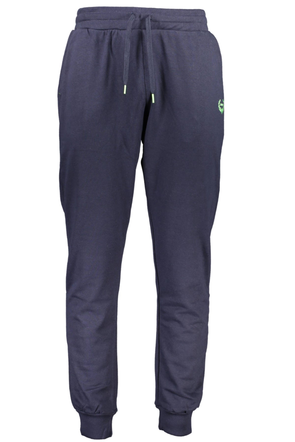 GIAN MARCO VENTURI MEN'S BLUE TROUSERS-0
