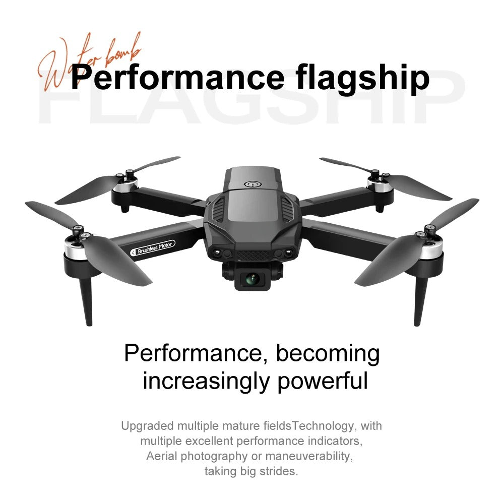 Dual-Camera 4K Foldable Brushless Drone-1