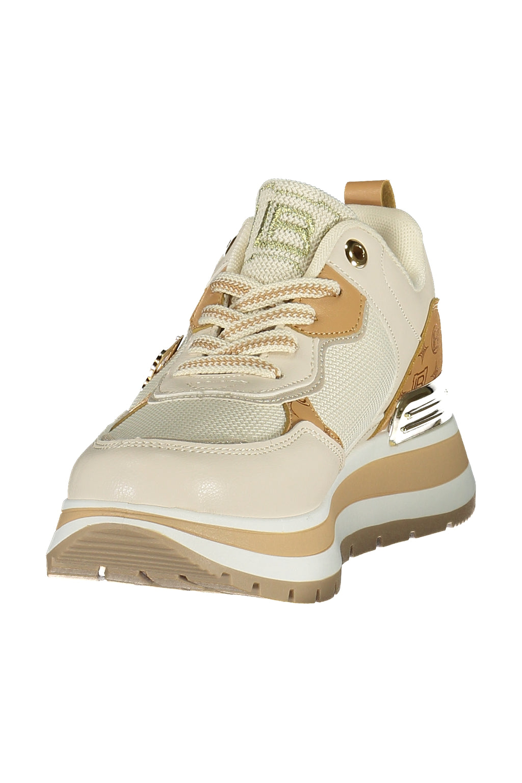 LAURA BIAGIOTTI WOMEN'S BEIGE SPORTS SHOES-2