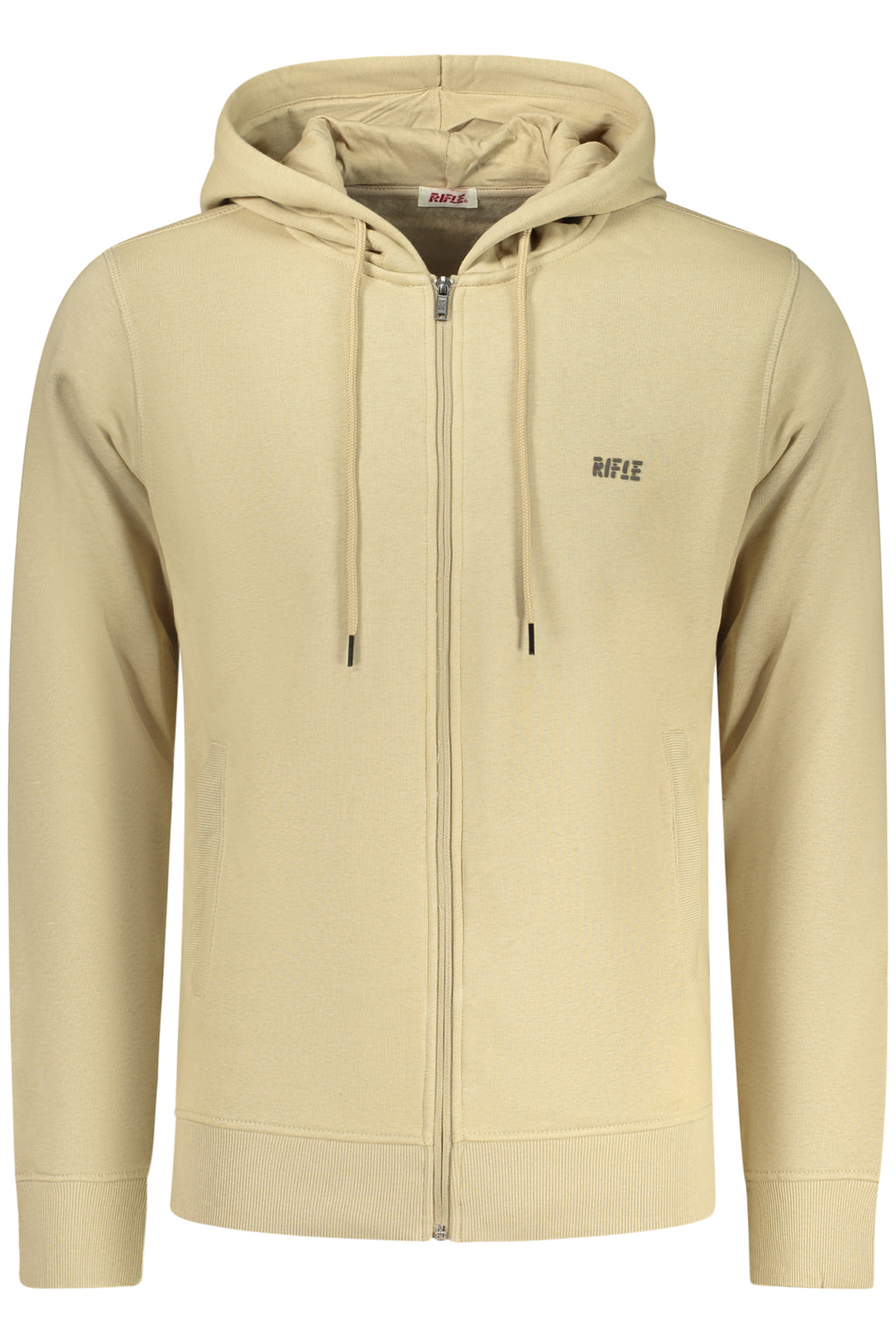 RIFLE MEN'S ZIP-UP SWEATSHIRT BEIGE-0