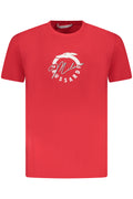 TRUSSARDI MEN'S SHORT SLEEVE T-SHIRT RED-0