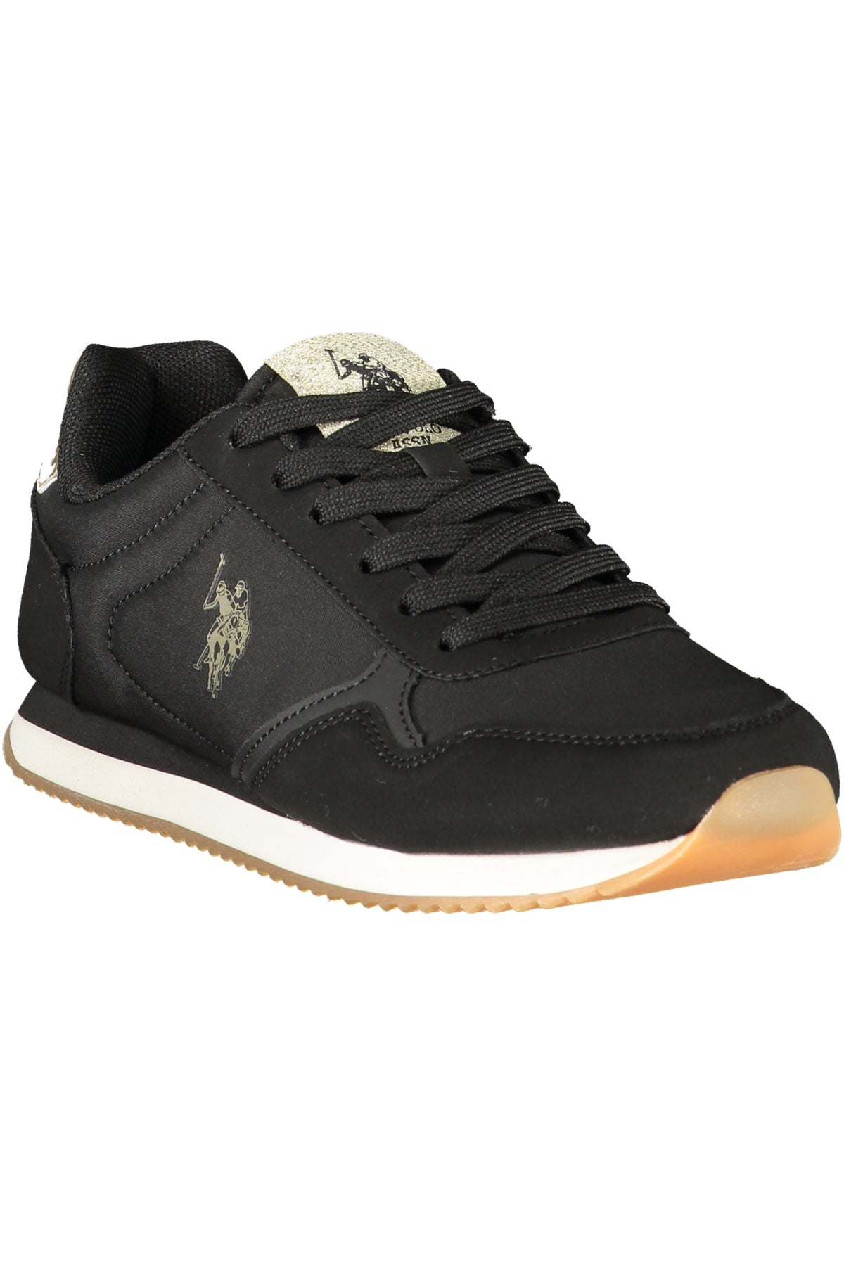 US POLO ASSN. WOMEN'S BLACK SPORTS FOOTWEAR-1