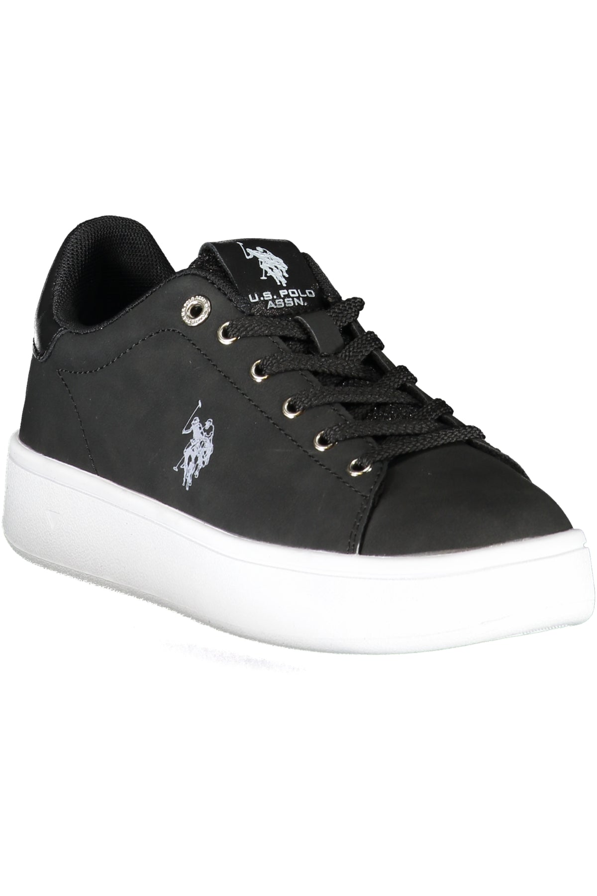 US POLO ASSN. WOMEN'S BLACK SPORTS FOOTWEAR-1